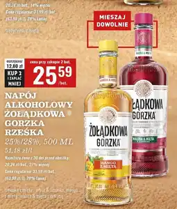 Biedronka Wódka Żołądkowa Gorzka Mango Z Miętą oferta