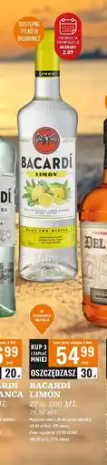 Biedronka Rum Bacardi Limon oferta