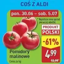 ALDI Pomidory malinowe polska oferta
