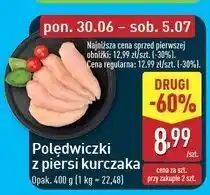 ALDI Polędwiczki z piersi kurczaka Mięsne Specjały Zawsze Świeże (Aldi) oferta