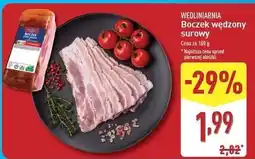 ALDI Boczek wędzony parzony Wędliniarnia Classic oferta
