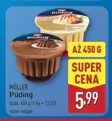 ALDI Pudding wanilia i wiśnia Muller oferta