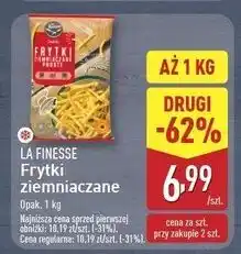ALDI Frytki proste La Finesse oferta