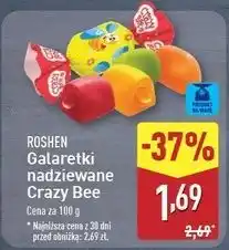 ALDI Galaretki crazy bee frutty Roshen oferta