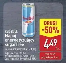 ALDI Napój energetyczny bez cukru Red Bull oferta