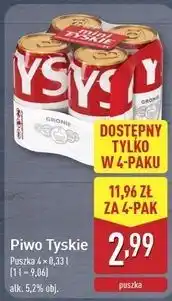 ALDI Piwo Tyskie Gronie oferta