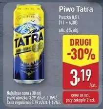 ALDI Piwo Tatra Jasne Pełne oferta