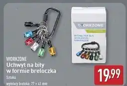 ALDI Uchwyt na bity w formie breloczka Work Zone oferta