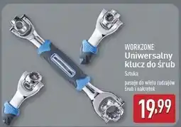 ALDI Klucz do śrub uniwersalny Workzone oferta