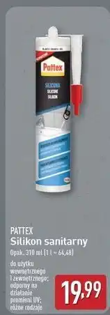 ALDI Silikon biały Pattex oferta