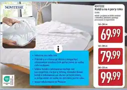 ALDI Kołdra na 4 pory roku 200 x 220 cm Novitesse oferta