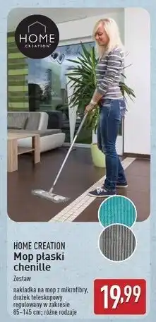 ALDI Mop płaski chenille Home Creation oferta