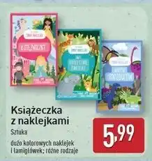 ALDI Książka z naklejkami wśród dinozaurów oferta