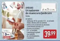 ALDI Urządzenie do manicure i pedicure Ambiano oferta