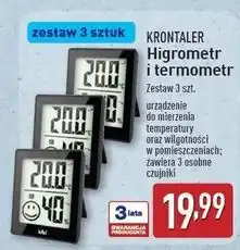 ALDI Higrometr termiczny Krontaler oferta