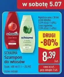ALDI Szampon do włosów ziołowy Schauma 7 Herbs oferta