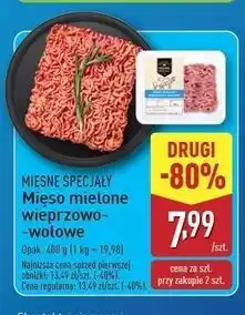 ALDI Mięso mielone wieprzowo wołowe Mięsne Specjały Zawsze Świeże (Aldi) oferta