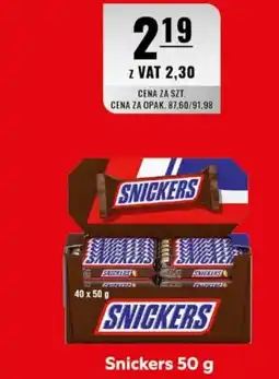 Eurocash Snickers oferta