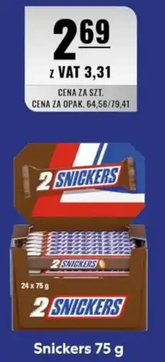 Eurocash Snickers oferta