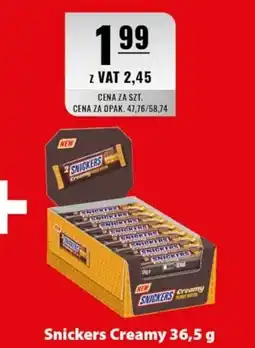 Eurocash Snickers Creamy oferta