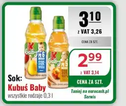 Eurocash Sok: Kubuś Baby oferta