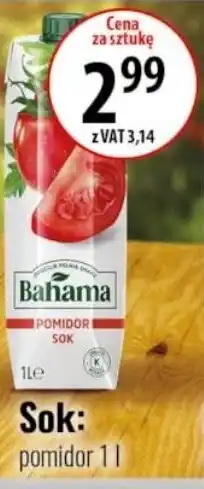 Eurocash Bahama Sok: pomidor oferta