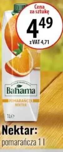 Eurocash Bahama Nektar: pomarańcza oferta