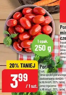 Polomarket Pomidory mini plum czerwone POLOmarket oferta
