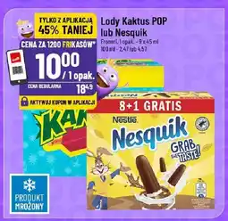 Polomarket Lody Kaktus POP Nesquik oferta