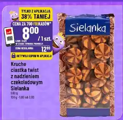 Polomarket Ciastka kruche twist z nadzieniem czekoladowym Sielanka oferta