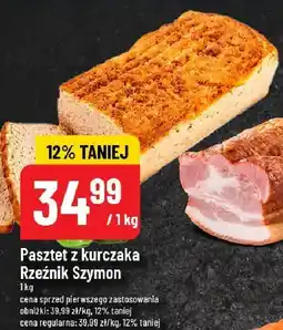 Polomarket Pasztet z kurczaka Rzeźnik Szymon oferta