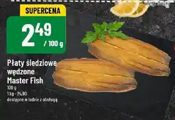 Polomarket Płaty śledziowe wędzone Master Fish oferta
