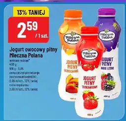Polomarket Jogurt owocowy pitny Mleczna Polana oferta