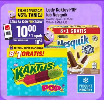 Polomarket Lody Nesquik oferta