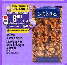 Polomarket Kruche ciastka twist z nadzieniem czekoladowym Sielanka oferta