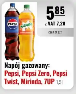 Eurocash Napój gazowany: Pepsi, Pepsi Zero, Pepsi, Twist, Mirinda, 7UP oferta