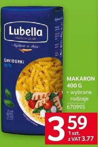Selgros Makaron Lubella oferta