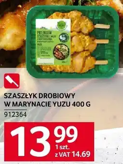 Selgros Szaszłyk drobiowy w marynacie yuzu Selgros oferta