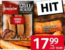 Selgros Kiełbasa śląska Sokołów oferta