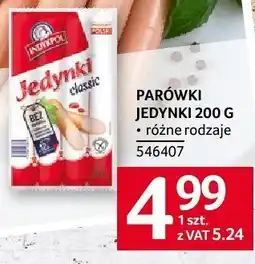 Selgros Parówki jedynki różne rodzaje Selgros oferta