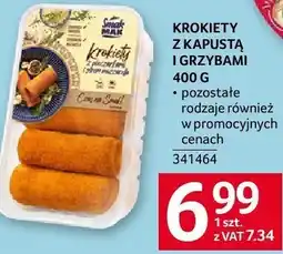 Selgros Krokiety z kapustą i grzybami Selgros oferta