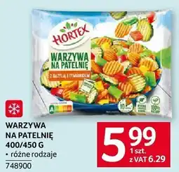 Selgros Warzywa na patelnię różne rodzaje 400/450g Hortex oferta