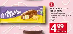 Selgros Lody Milka Butter Cookie 90ml oferta
