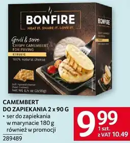 Selgros Camembert do zapiekania 2x90g Bonfire oferta