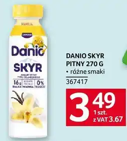 Selgros Serek Danio Skyr pitny różne smaki 270g Danone oferta