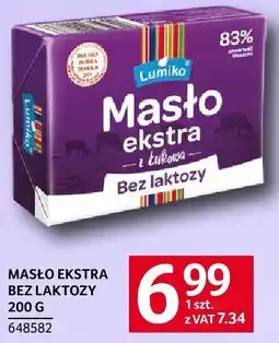 Selgros Masło ekstra bez laktozy Lumiko 200g oferta