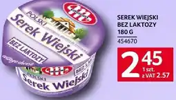 Selgros Serek wiejski bez laktozy Mlekovita 180g oferta