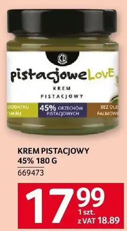 Selgros Krem pistacjowy Pistachio Love oferta