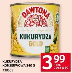 Selgros Kukurydza konserwowa Dawtona oferta