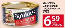 Selgros Konserwa mięsna Krakus oferta